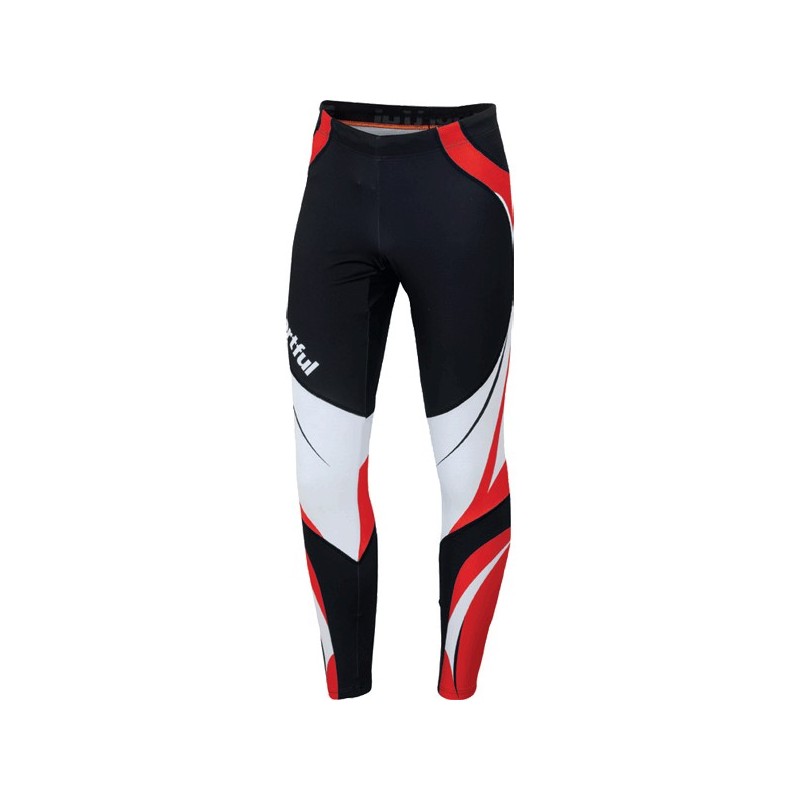 низ комбинезона Sportful Worldloppet 3 Race Tight чёрно-красно-белые низ комбинезона Sportful Worldloppet 3 Race Tight чёрно-красно-белые